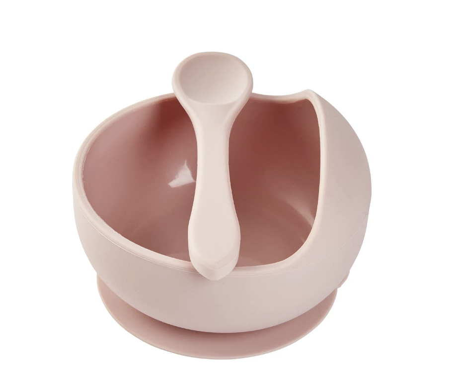 Silicone Suction Lip Bowl & Spoon - Kmart